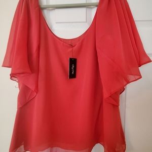 Brand new with tags flutter sleeve top